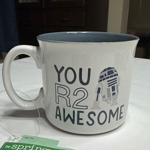 NEW Star Wars “YOU R2 AWSOME” coffee/tea mug. 18oz.
